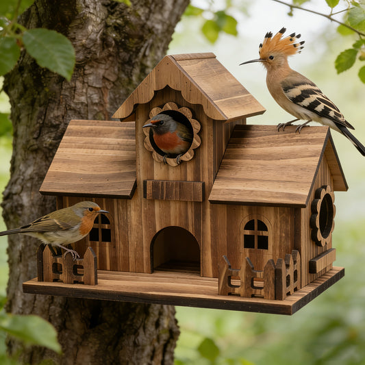 Forest Keeper Oak Birdhouse